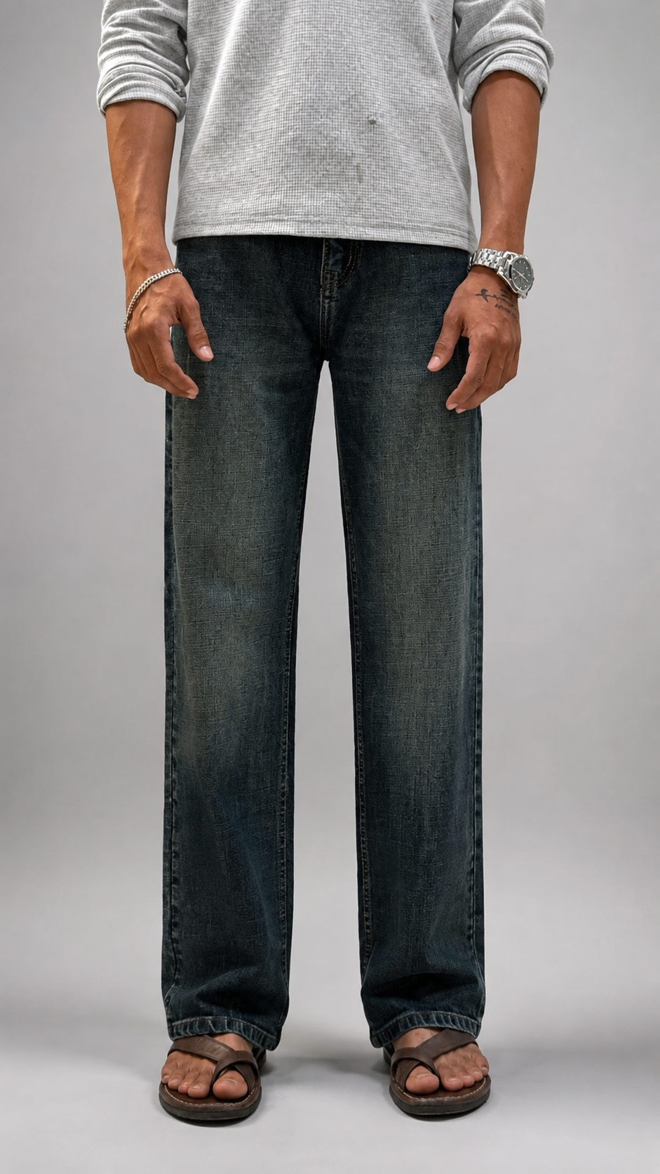 MOSS WASH DENIM