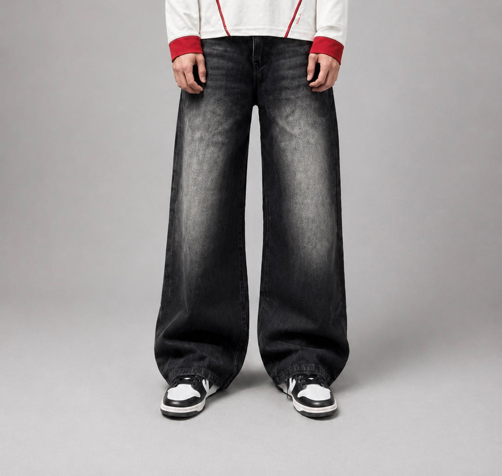 Shadow Wash Baggy Fit jeans