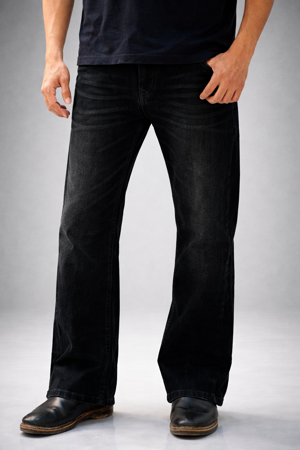 Ash Gray Bootcut