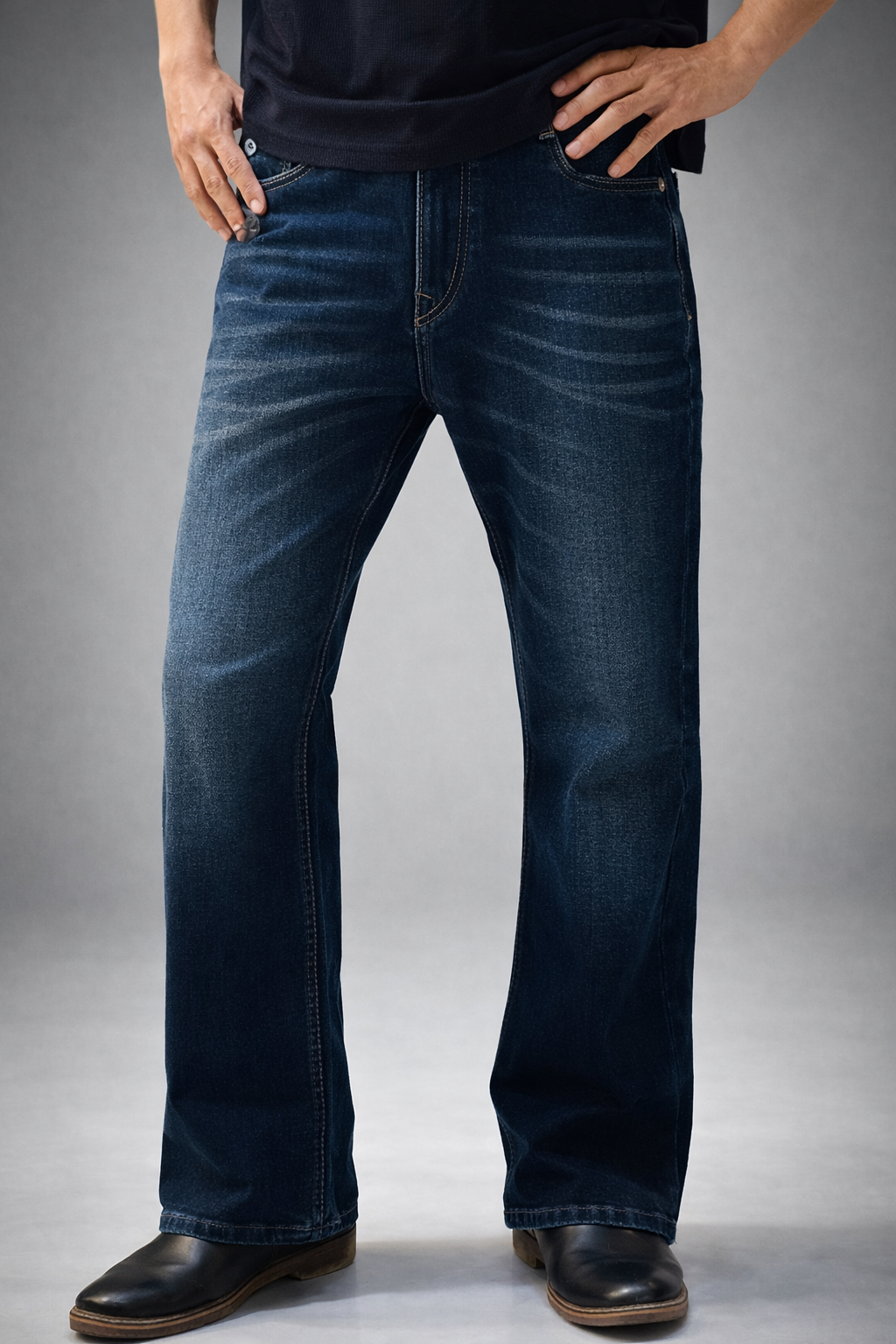 Blue Bootcut