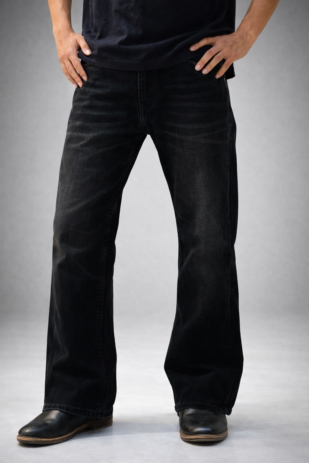 Ash Gray Bootcut