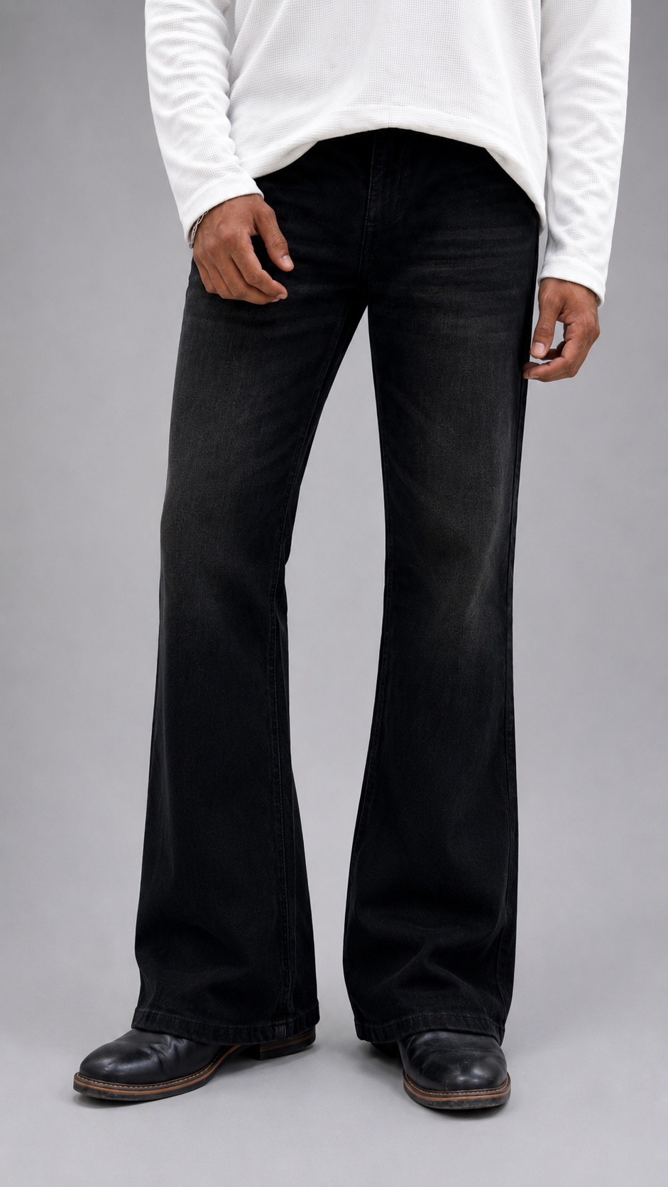 Ash Gray Bootcut