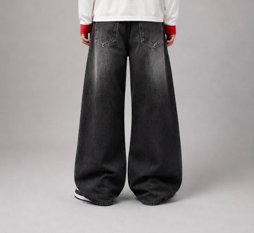 Shadow Wash Baggy Fit jeans