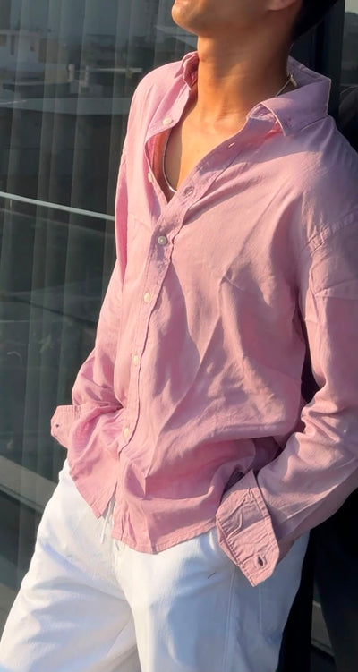 PINK LINEN