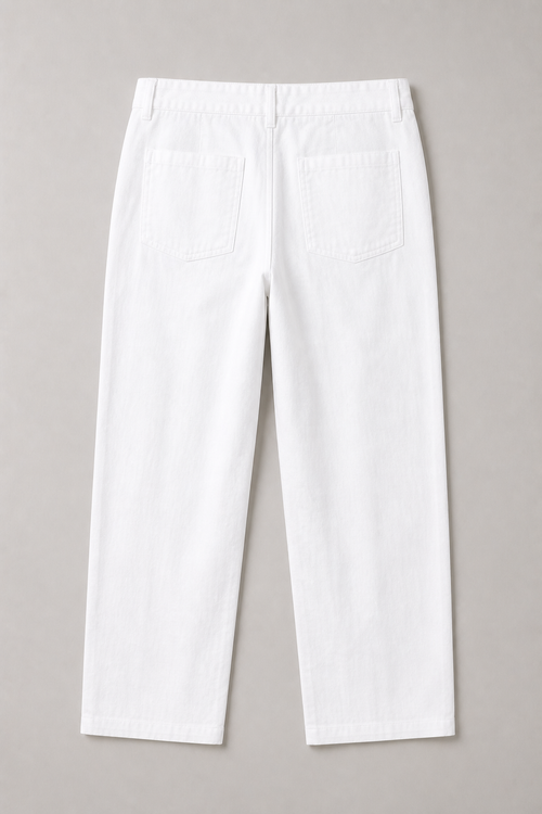 Classic White Linen Pants for Men | Lightweight Breathable Straight Fit | Valrow