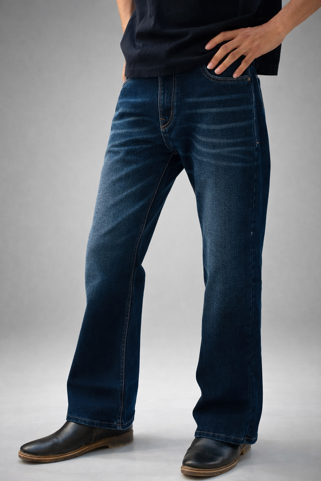 Blue Bootcut