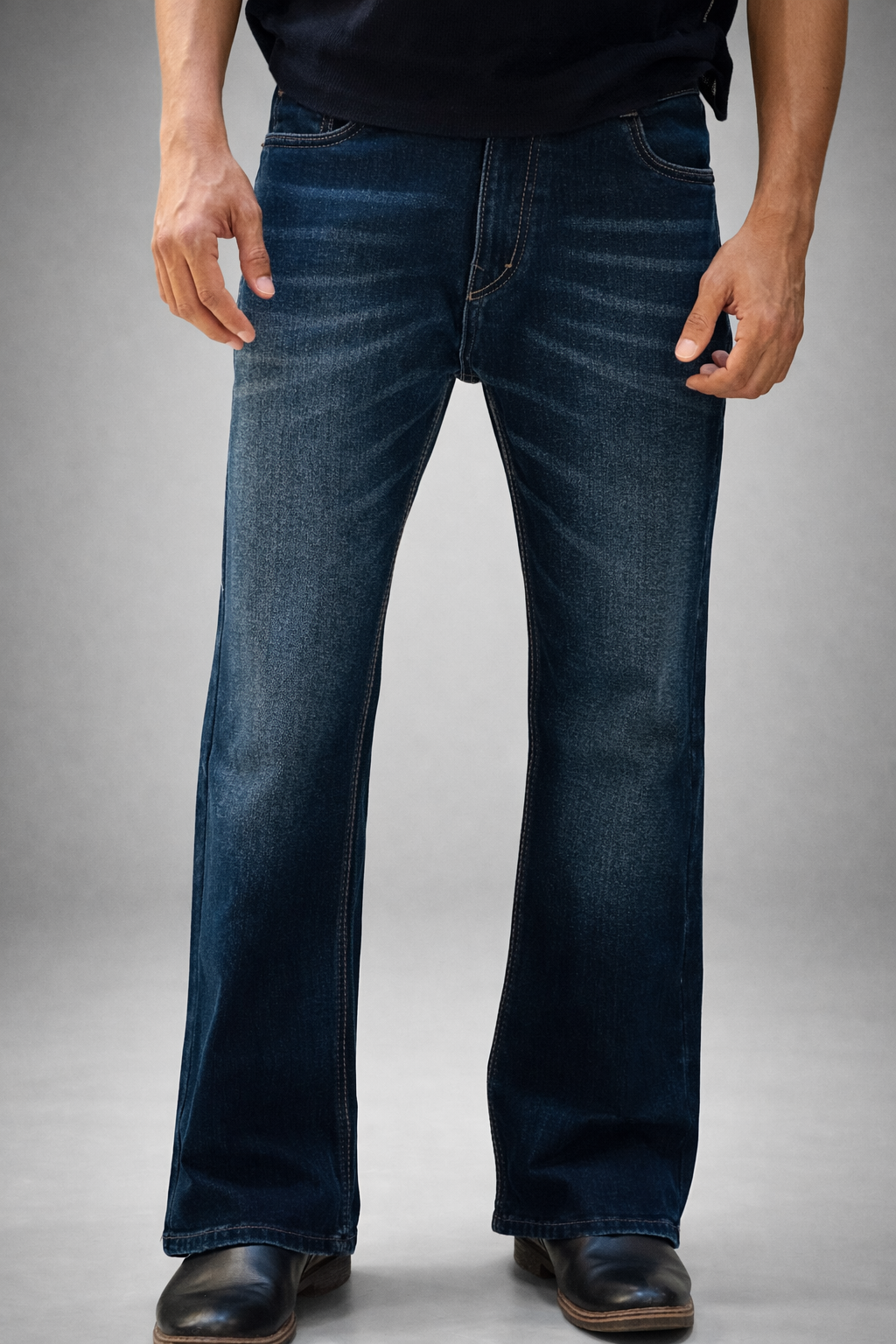 Blue Bootcut