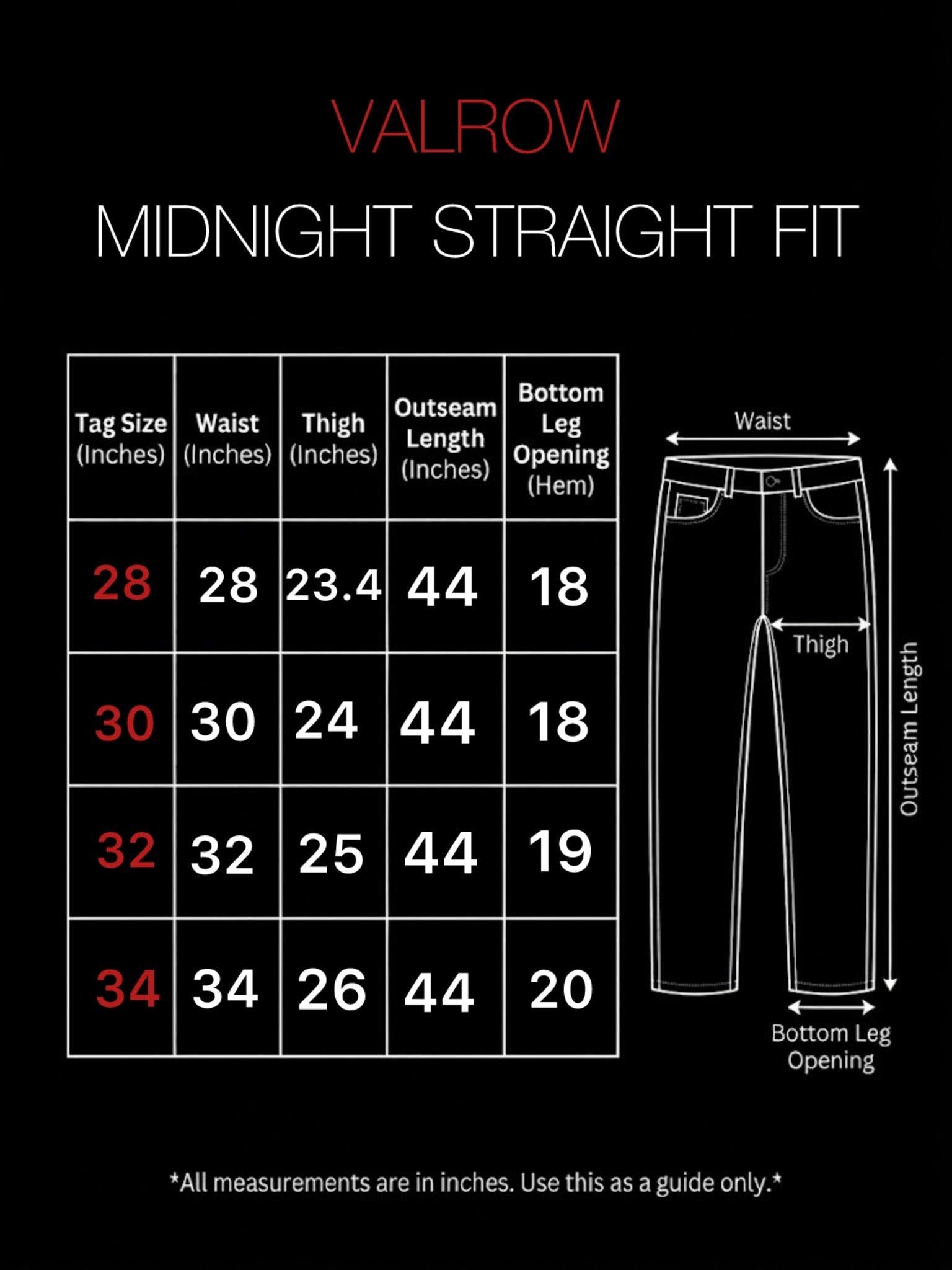 Midnight Straight Fit